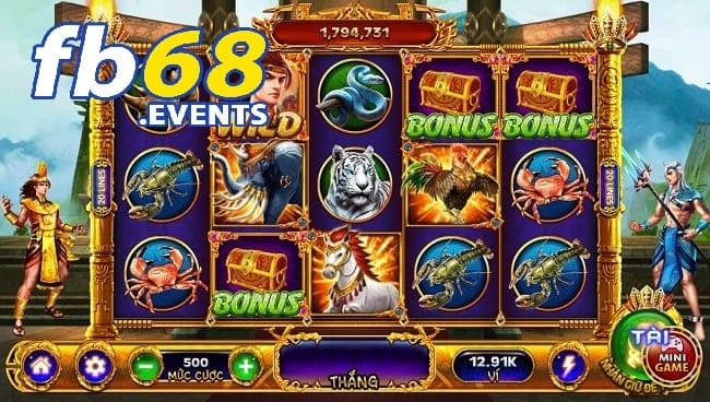 Khám Phá Trải Nghiệm Sơn Tinh Thủy Tinh Tại FB68 Cực Hay 4 Trò chơi nổ hũ Sơn Tinh Thủy Tinh trên FB68 cực đặc sắc